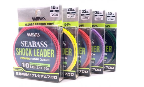The VARIVAS Seabass Shock Leader is a fluorocarbon 100% dedicated to sea bass fishing. It is packaged in a small spool, which is very practical for carrying in your pocket. Translucent color.