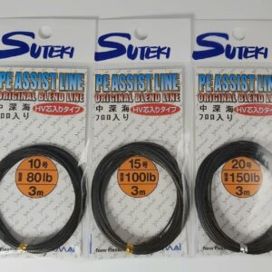 SUTEKI YAMAI ASSIST LINE PE BLACK 3M