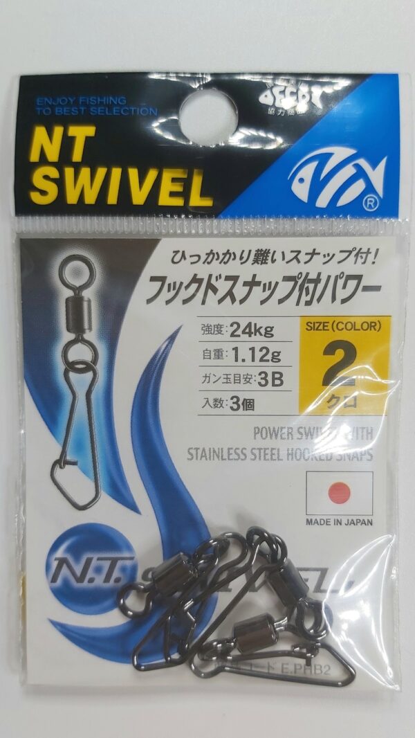 NT SWIVEL - NT POWER SWIVEL WITH STAINLESS STEEL HOOKED SNAP E-20 - Image 12