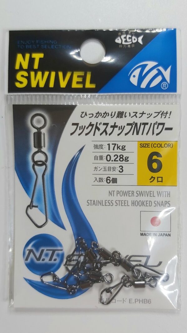 NT SWIVEL - NT POWER SWIVEL WITH STAINLESS STEEL HOOKED SNAP E-20 - Image 14