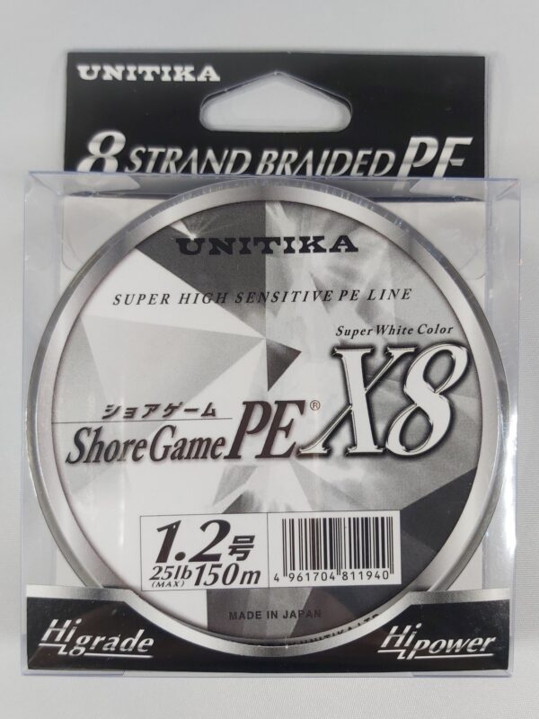 UNITIKA Shore Game PE X8 - 150m - Image 3