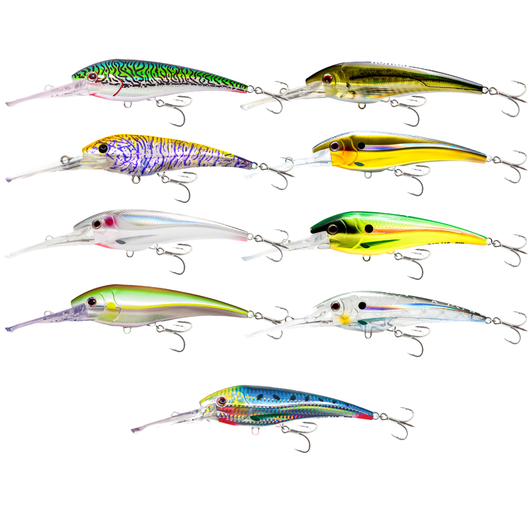 Le DTX MINNOW 100 mm est un vairon révolutionnaire pour le lancer et la traîne, doté de la technologie de conception avancée brevetée Nomad Autotune et Hydrospeed.