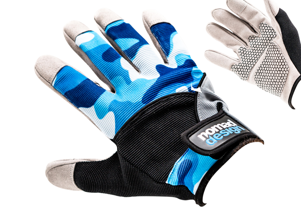 Les GANTS NOMAD DESIGN sont conçus spécifiquement pour les applications de lancer et de jigging en eaux bleues les plus difficiles.