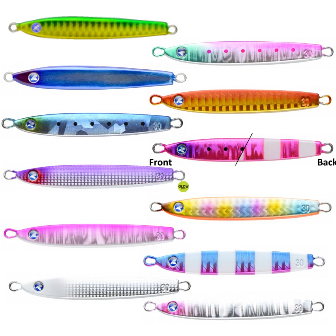 Le FALLTEN de chez BLUEBLUE, a été créé dans le but de devenir un castingjig qui peut être utilisé par de nombreuses personnes, principalement pour le shorejigging, ainsi que pour les pêche sur chasse en bateau.