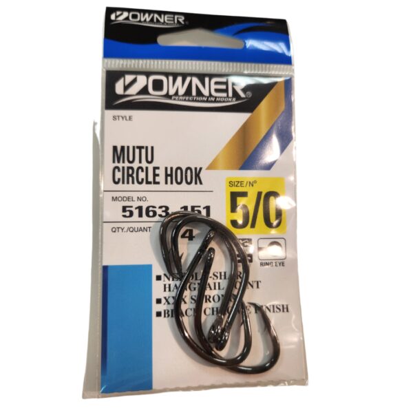 Owner Mutu Circle Hook 5163 - Image 2