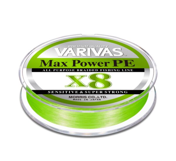 VARIVAS Max Power PE X8 lime green