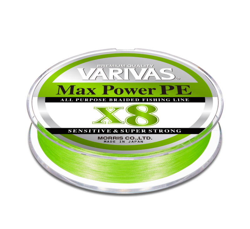 VARIVAS Max Power PE X8 lime green
