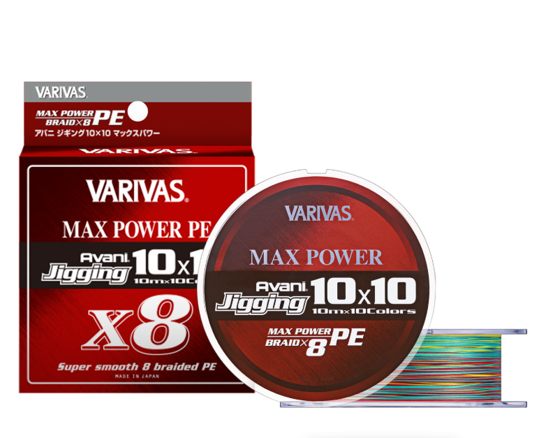 Varivas - Avani Jigging 10x10 Max Power PE X8 400m