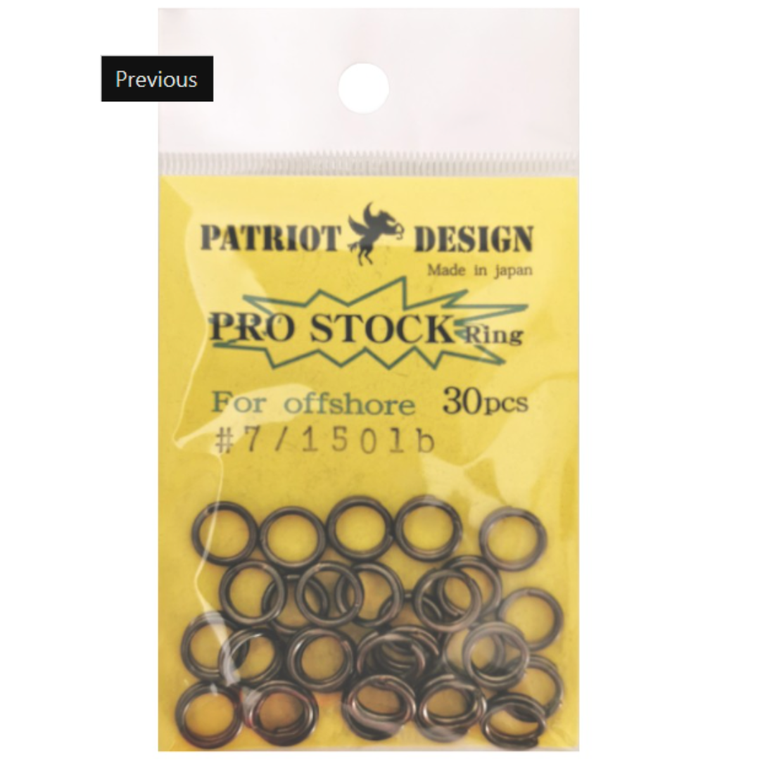 Anneaux Brisés Patriot Design Pro Stock Ring