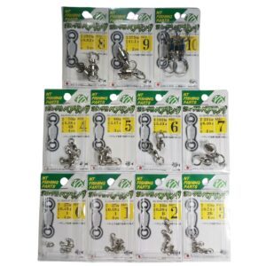 NT SWIVEL - BALL BEARING SWIVEL WITH TWO RINGS - NICKEL