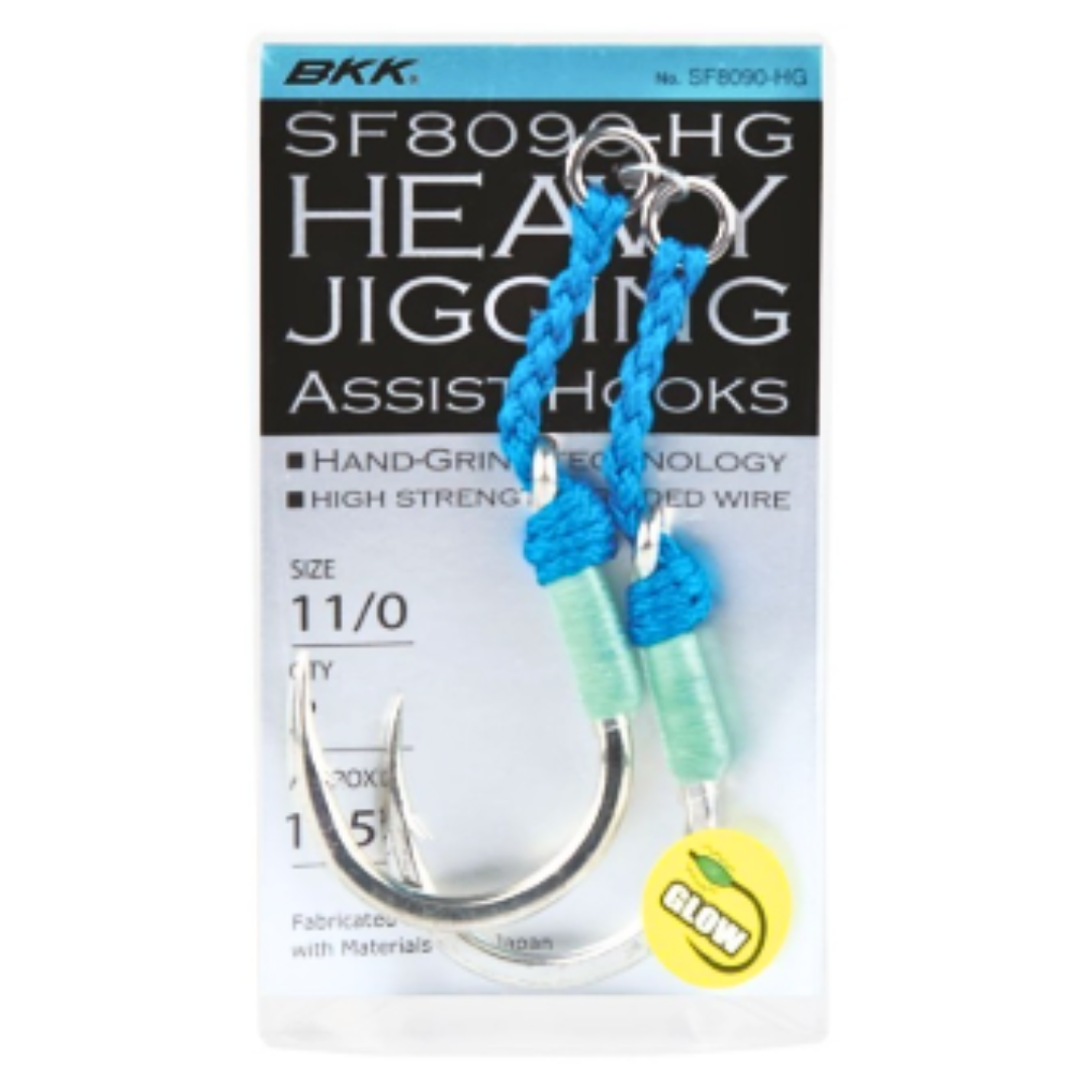 BKK SF-DEEP jigging hook is designed to tackle massive deep-water fish species with a fast jigging approach.