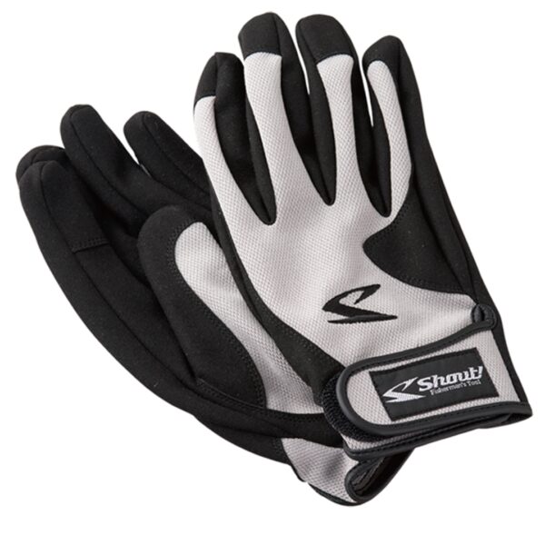 Shout Gants Techniques pour Pêche en Mer Gris