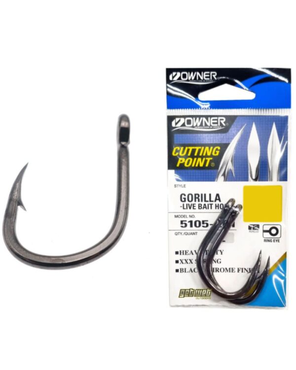 Jigging Hook OWNER GORILLA LIVE BAIT 5105