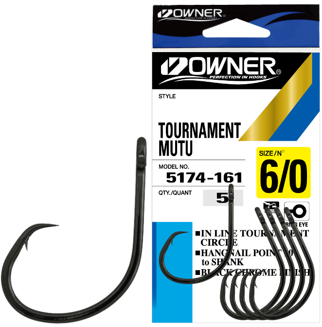 HAMECONS CIRLCE HOOK OWNER TOURNAMENT MUTU 5174